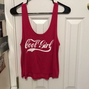 “Cool girl” tank top